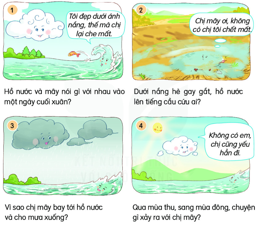 Giáo án Truyện Hồ Nước và Mây Gallery 2