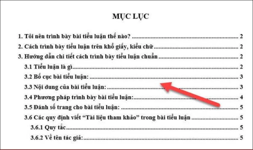 Cách Trình Bày Tiểu Luận Trong Word Chuẩn SEO Gallery 2
