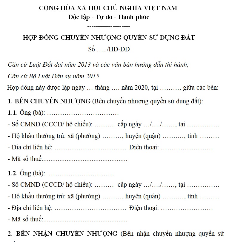 Mẫu Hợp Đồng Đứng Tên Giùm: Hướng Dẫn Chi Tiết & Lưu Ý Pháp Lý Gallery 2