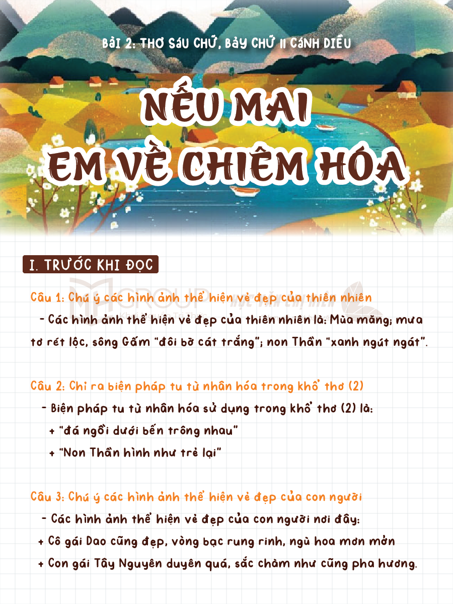 Soạn bài Nếu mai em về Chiêm Hóa Gallery 2