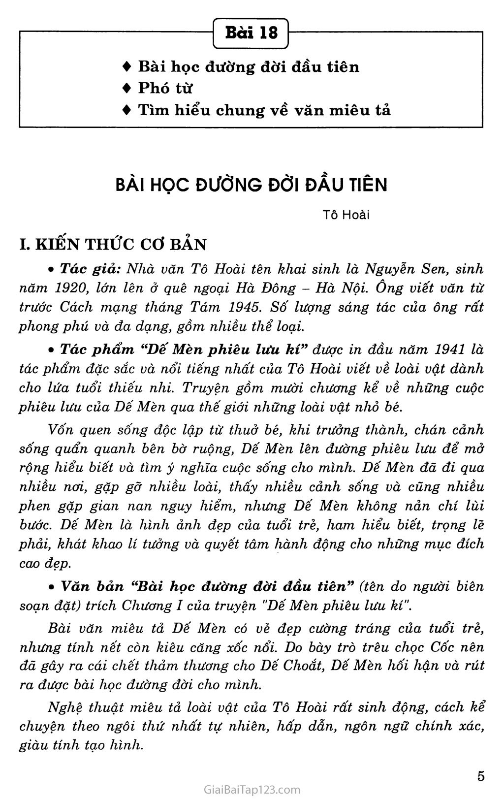 Soạn Văn Bài Đường Đời Đầu Tiên Gallery 2
