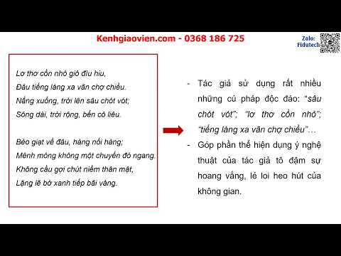 Soạn Văn Tràng Giang Chi Tiết, Đầy Đủ Nhất Gallery 2