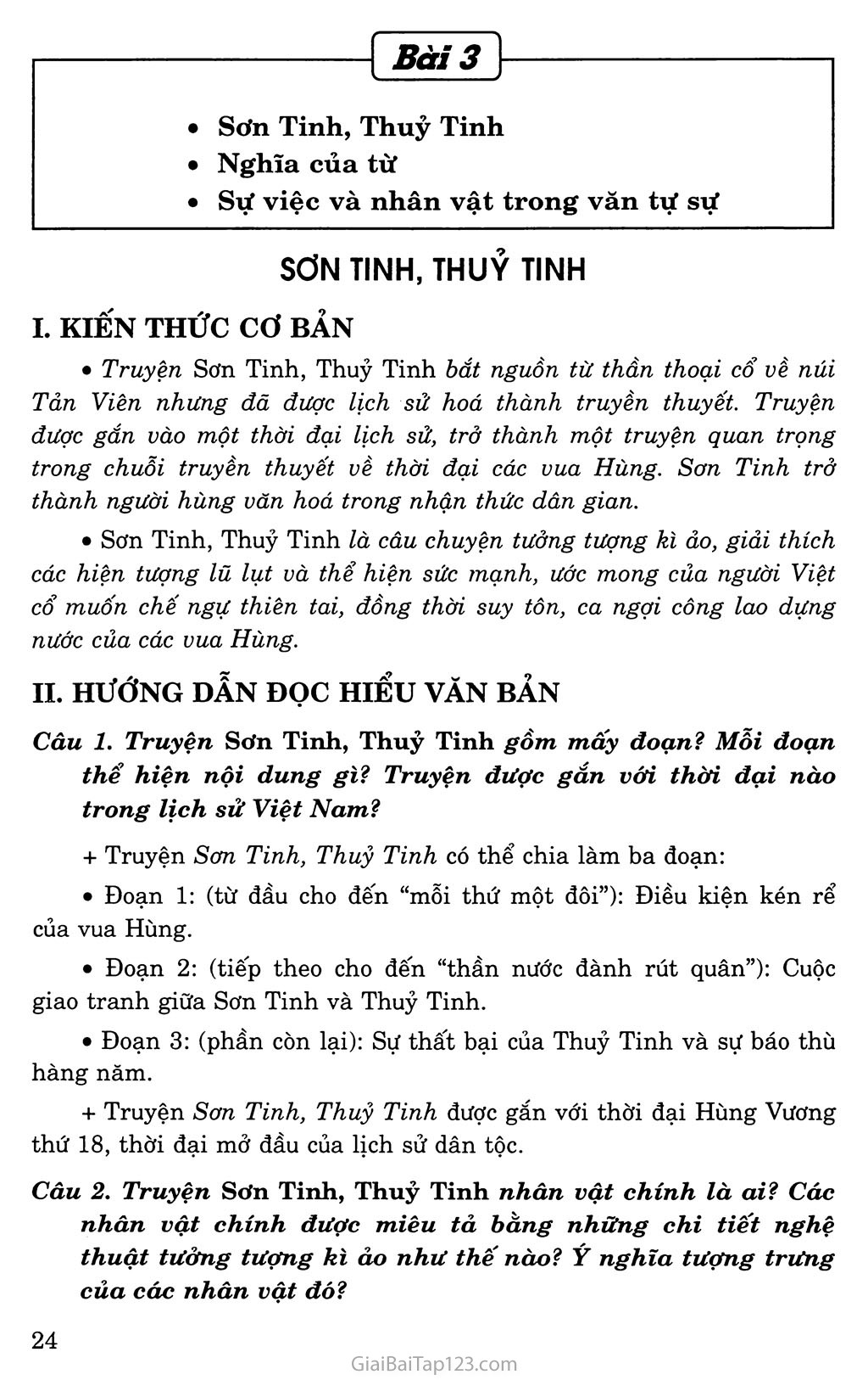 Soạn Văn Lớp 6 Tập 2 Bài Sơn Tinh Thủy Tinh Chi Tiết, Đầy Đủ Nhất Gallery 2