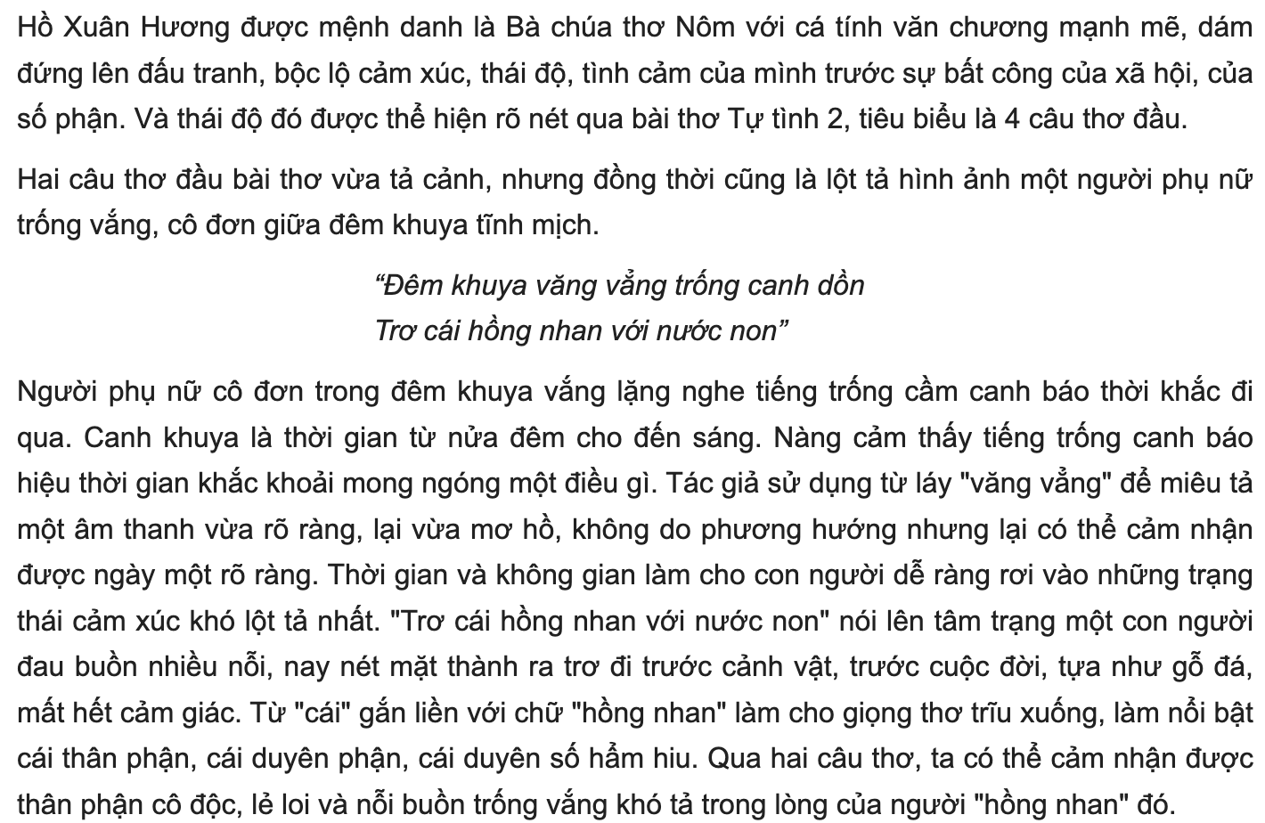 Phân tích Tự tình 2 học sinh giỏi Gallery 2