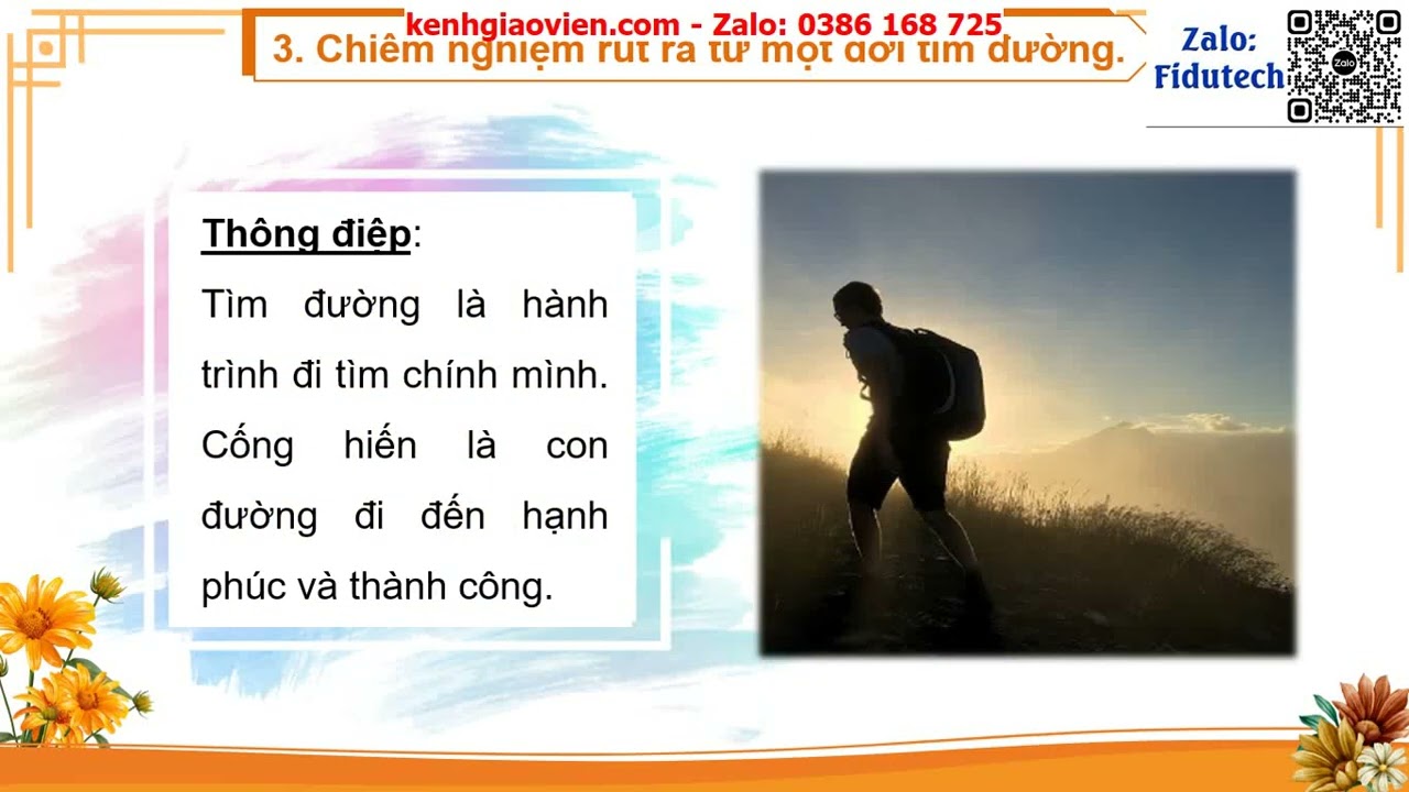 Giáo án Một Đời Như Kẻ Tìm Đường Gallery 2