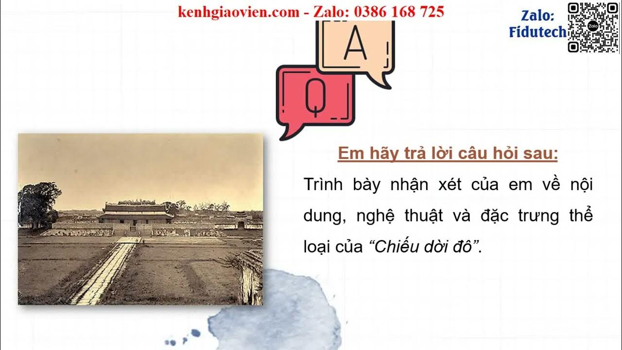 Giáo án bài Chiếu dời đô Gallery 2