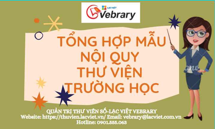 Mẫu Nội Quy Thư Viện Lớp Học Gallery 2