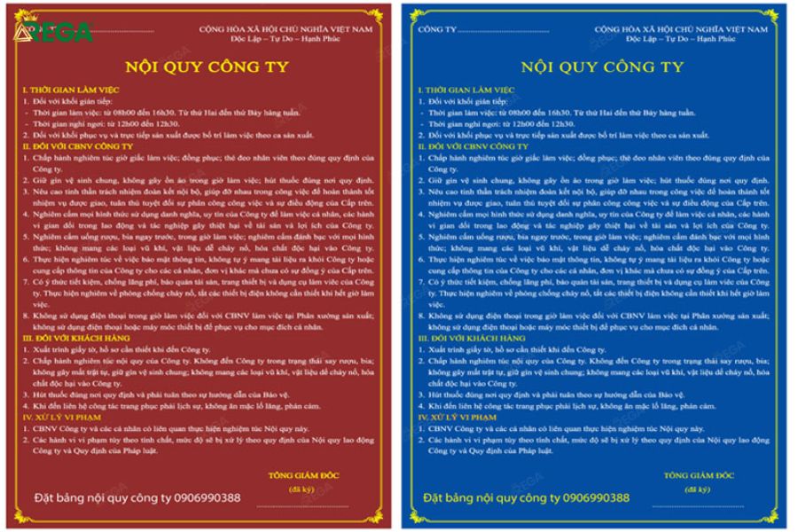 Mẫu Nội Quy Văn Phòng Công Ty Chuẩn SEO Gallery 2