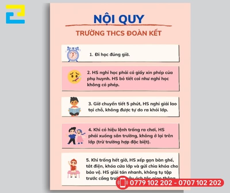 Nội quy lớp học Gallery 2