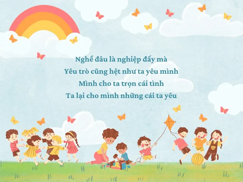 Những STT Hay và Ý Nghĩa Về Giáo Viên Mầm Non Gallery 2