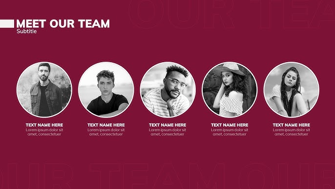 Giới thiệu thành viên nhóm trên Powerpoint: Hướng dẫn chi tiết và mẫu slide Gallery 2