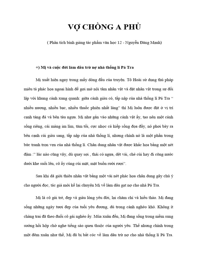 Phân tích bình giảng tác phẩm văn học 12: Hướng dẫn chi tiết và ví dụ Gallery 2