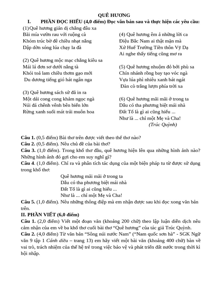 Thơ 7 Chữ Về Quê Hương - Gợi Nhớ Về Mảnh Đất Yêu Thương Gallery 2