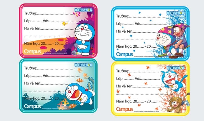 In Nhãn Vở Theo Yêu Cầu: Đẹp, Chất Lượng, Giá Tốt