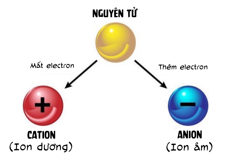 Ion Âm và Ion Dương Là Gì?