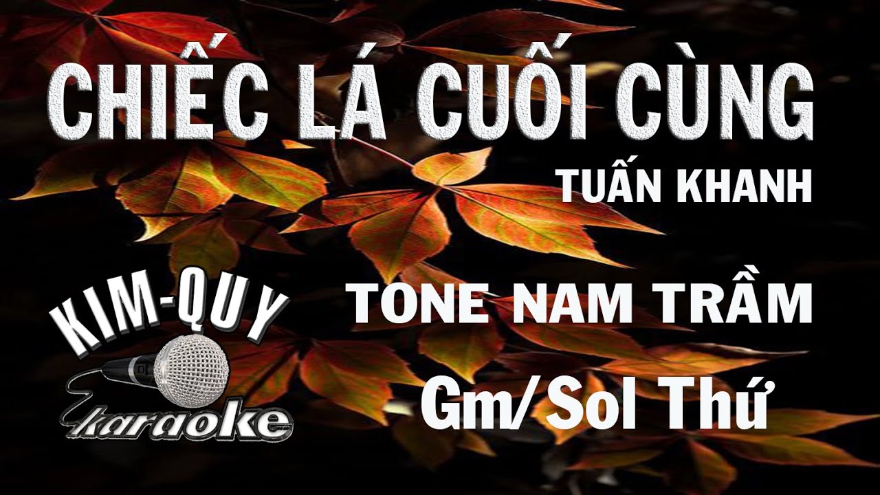 Karaoke Chiếc Lá Cuối Cùng