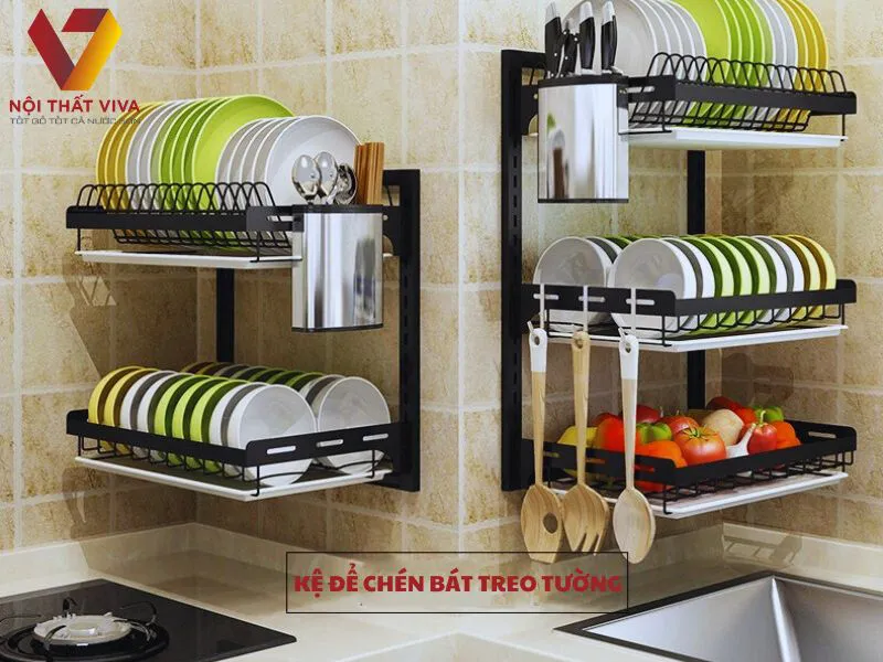 Kệ Bát Treo Tường: Giải Pháp Tiết Kiệm Không Gian Cho Nhà Bếp