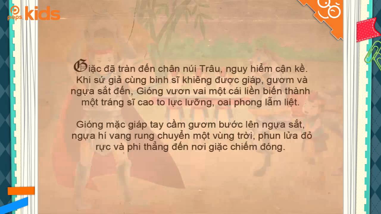Kể Chuyện Thánh Gióng Ngắn Gọn