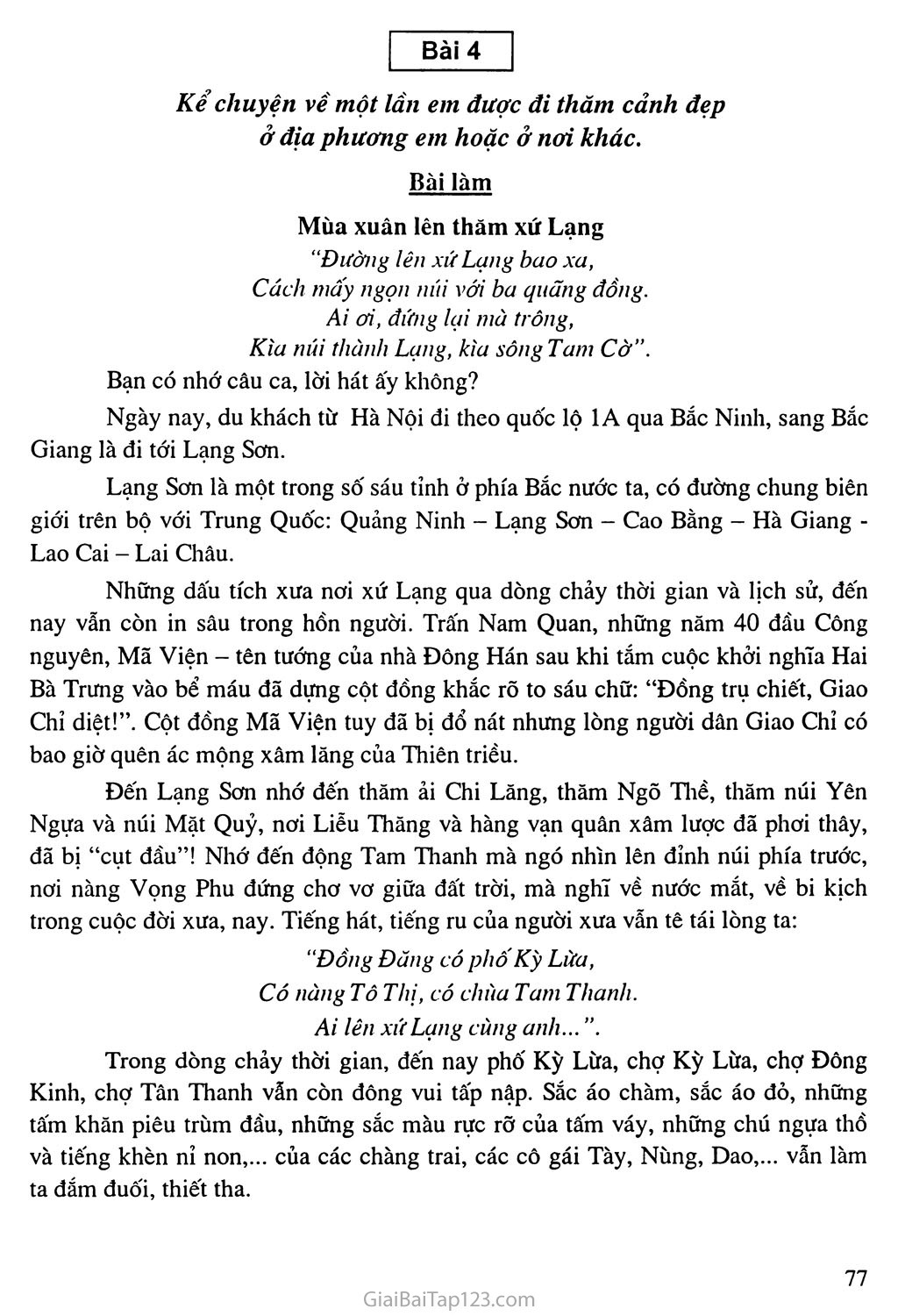 Kể Chuyện Về Một Lần Em Được Đi Thăm Cảnh Đẹp Ở Địa Phương Em Gallery 2
