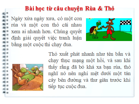 Truyện Rùa và Thỏ: Bài học về sự kiên trì