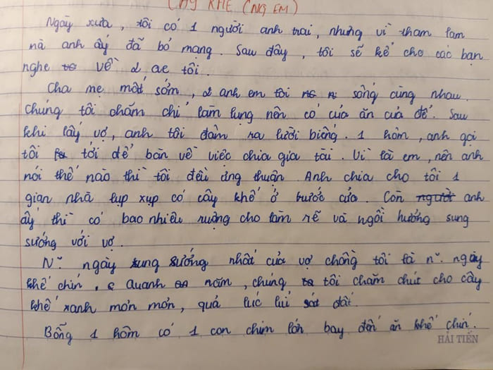 Truyện cổ tích em yêu thích: Tấm Cám