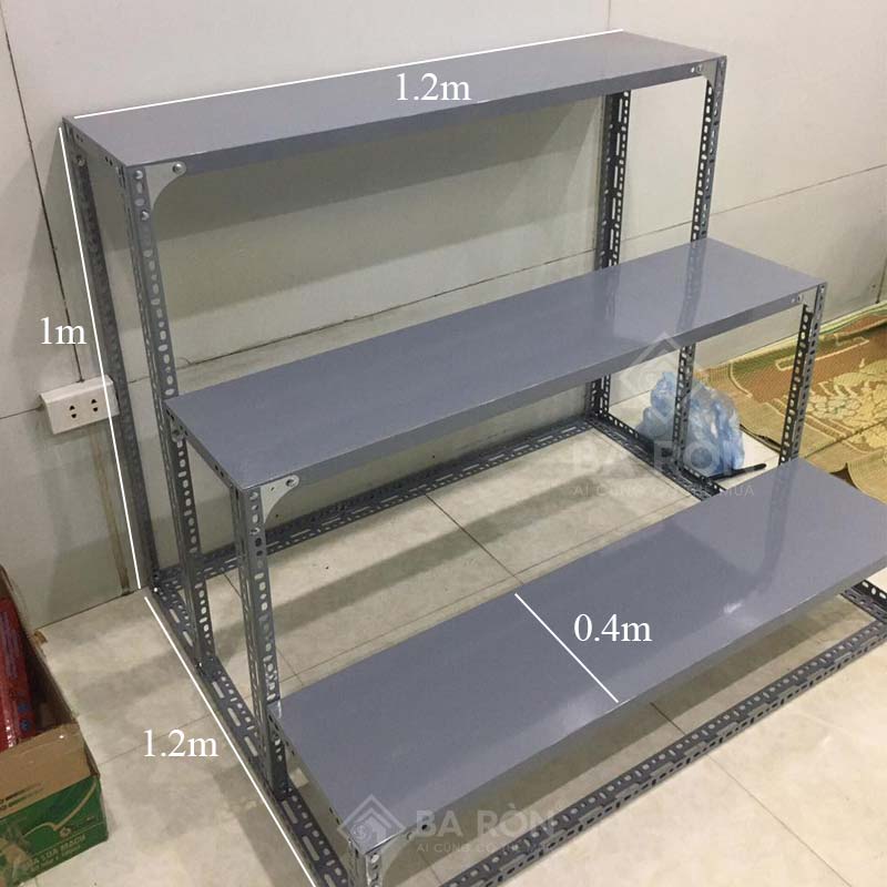 Kệ Sắt 3 Tầng Bậc Thang: Giải Pháp Lưu Trữ Tiện Lợi và An Toàn