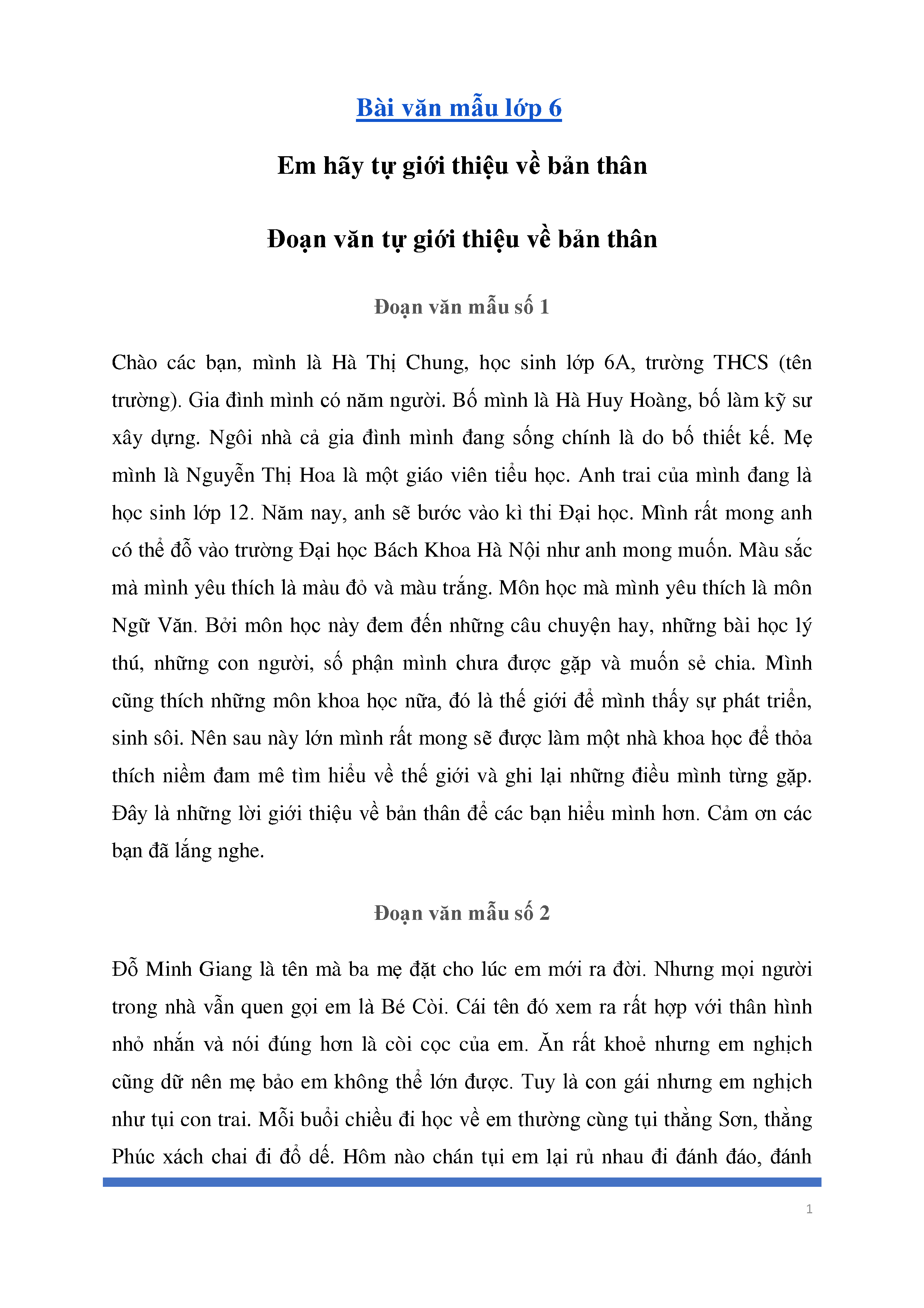 Kể Về Bản Thân Tôi Gallery 2