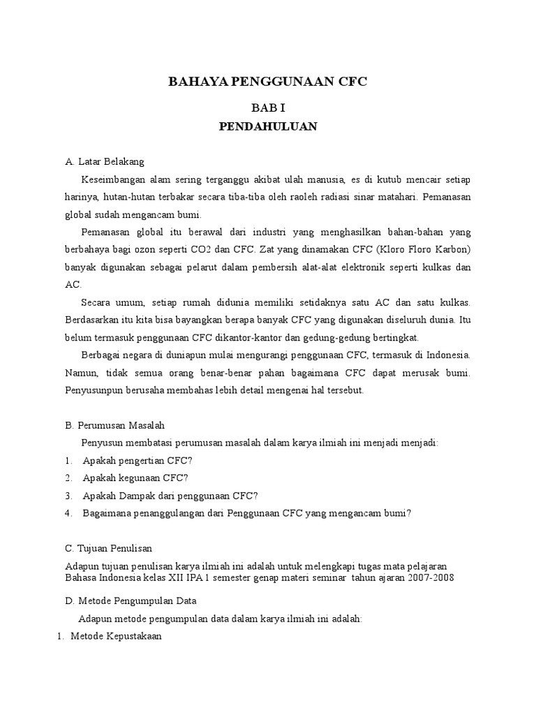 Kenapa CFC Dapat Merusak Ozon? Gallery 2