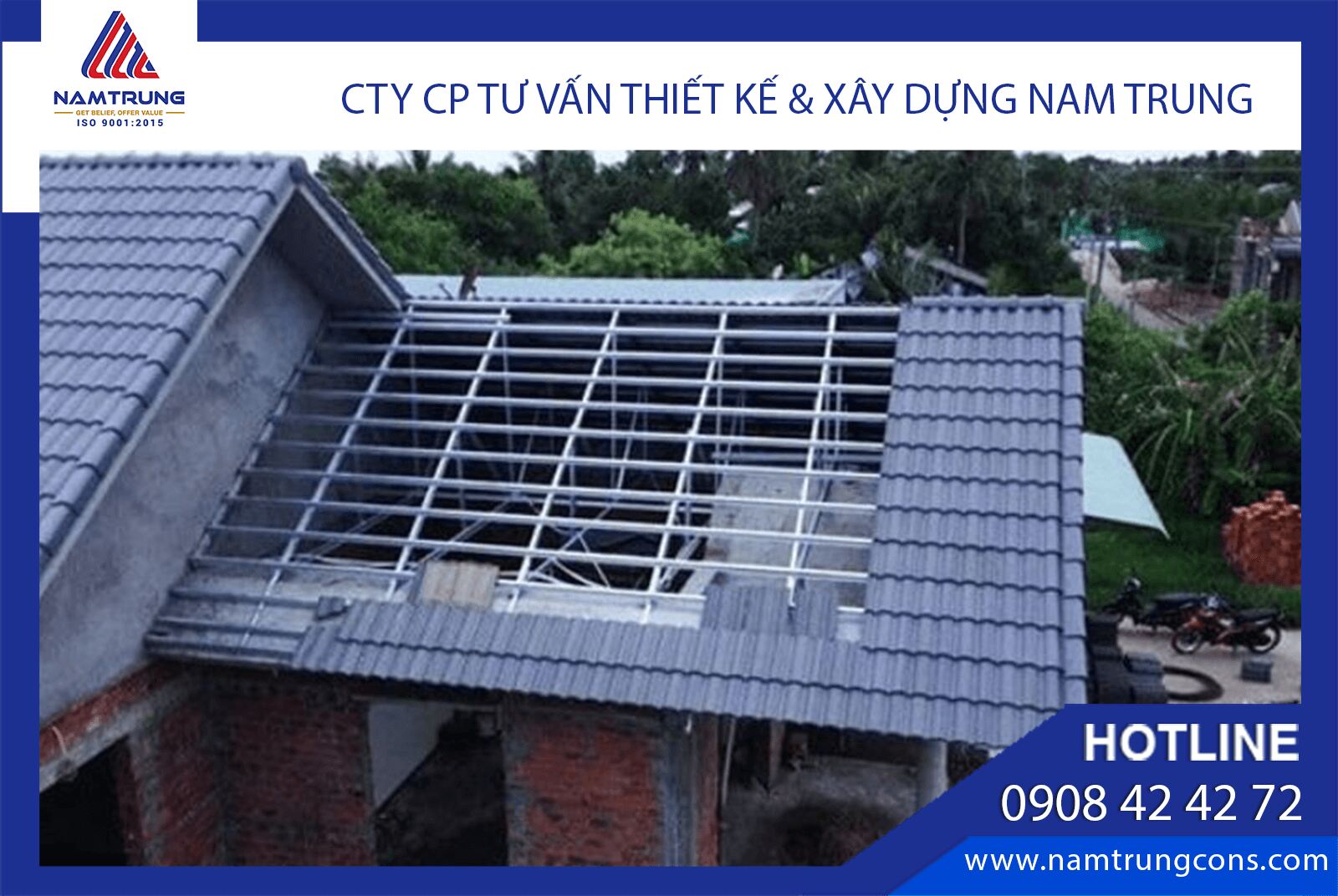 Kết cấu mái ngói: Hệ thống chống thấm và chịu lực hoàn hảo cho ngôi nhà