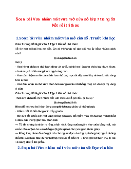 Soạn Vừa Nhắm Mắt Vừa Mở Cửa Sổ Ngắn Nhất Gallery 2