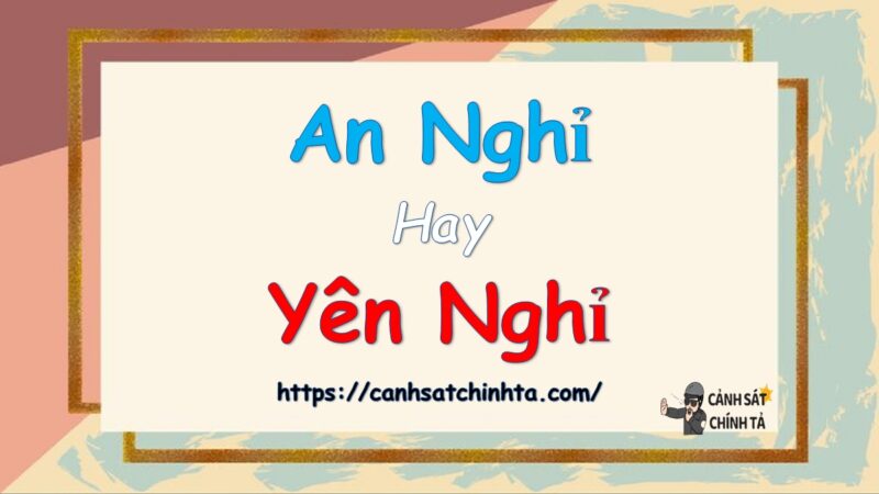 Yên nghỉ hay an nghỉ? Gallery 2