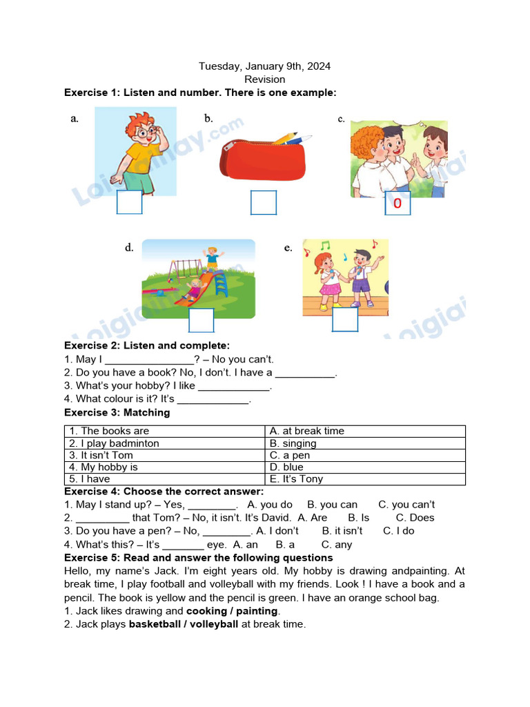 English Grade 3 Term 2: A Comprehensive Guide Gallery 1