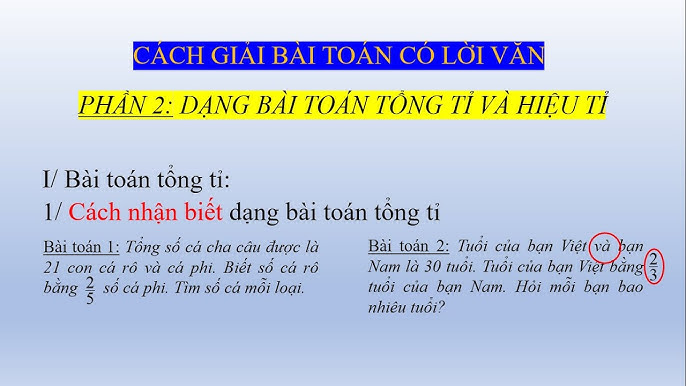 Cách Tính Bài Toán Tổng Tỉ Gallery 1