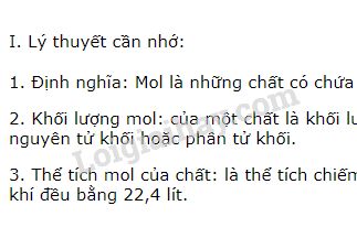 Mol là gì lớp 8? Gallery 1