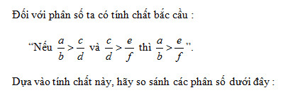 Tính chất bắc cầu là gì? Gallery 1