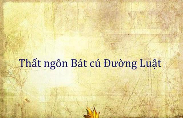 Thơ Bát Ngôn: Nghệ Thuật, Ví Dụ và Ứng Dụng Gallery 1