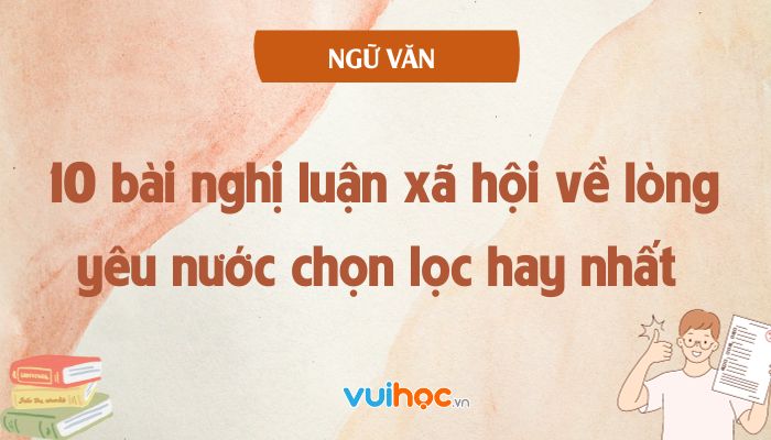 Suy nghĩ về lòng yêu nước Gallery 1
