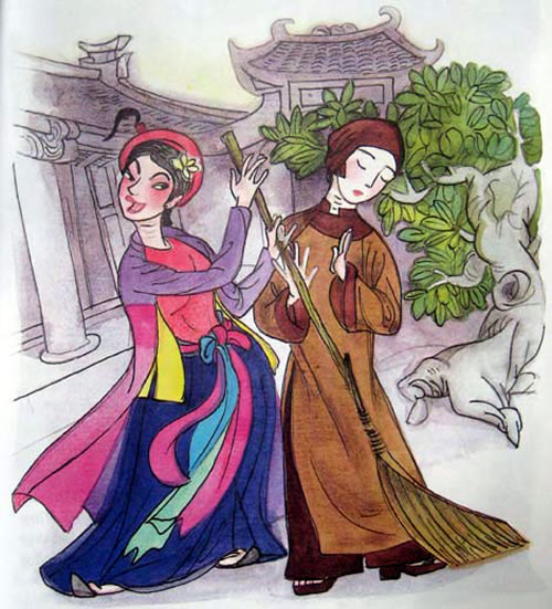 Cách Vẽ Thị Mầu