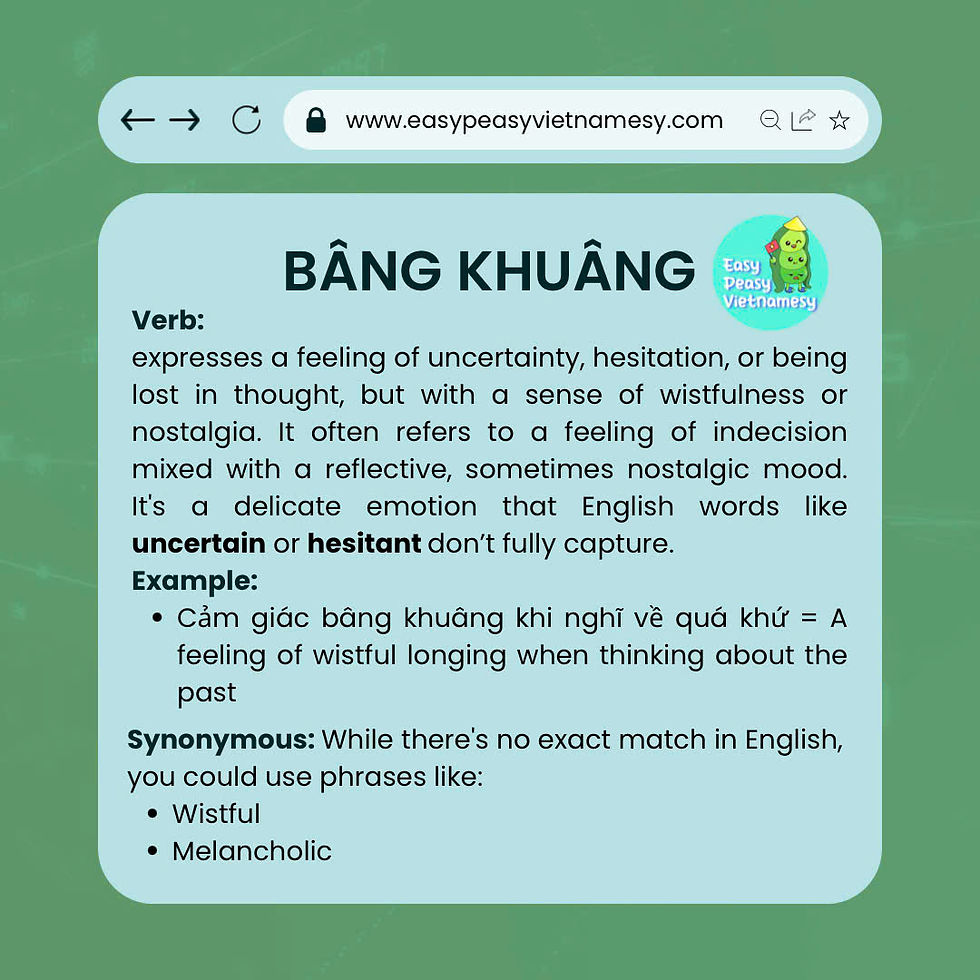 Nghĩa của từ bâng khuâng Gallery 1