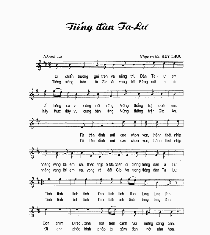 Tiếng Đàn Ta Lư Lời Bài Hát Gallery 1