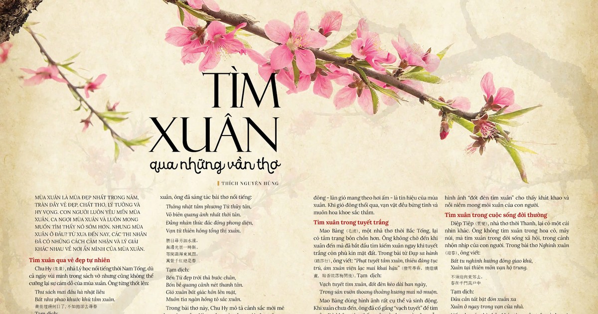 Tuyển Tập Thơ Du Xuân Hay Nhất, Gợi Cảm Vẻ Đẹp Mùa Xuân Gallery 1