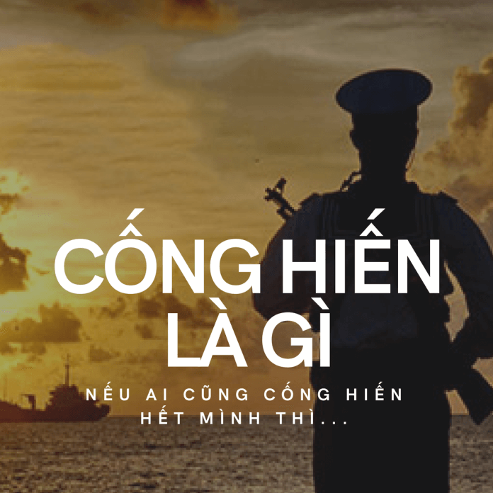 Khát vọng cống hiến là gì?