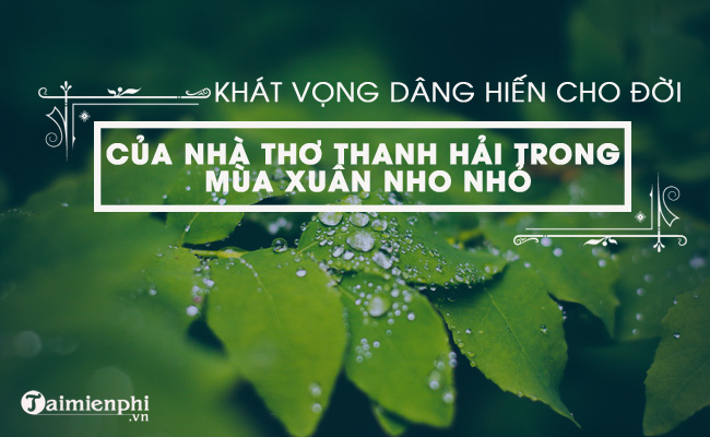 Những Bài Thơ Về Khát Vọng Cống Hiến Gallery 1