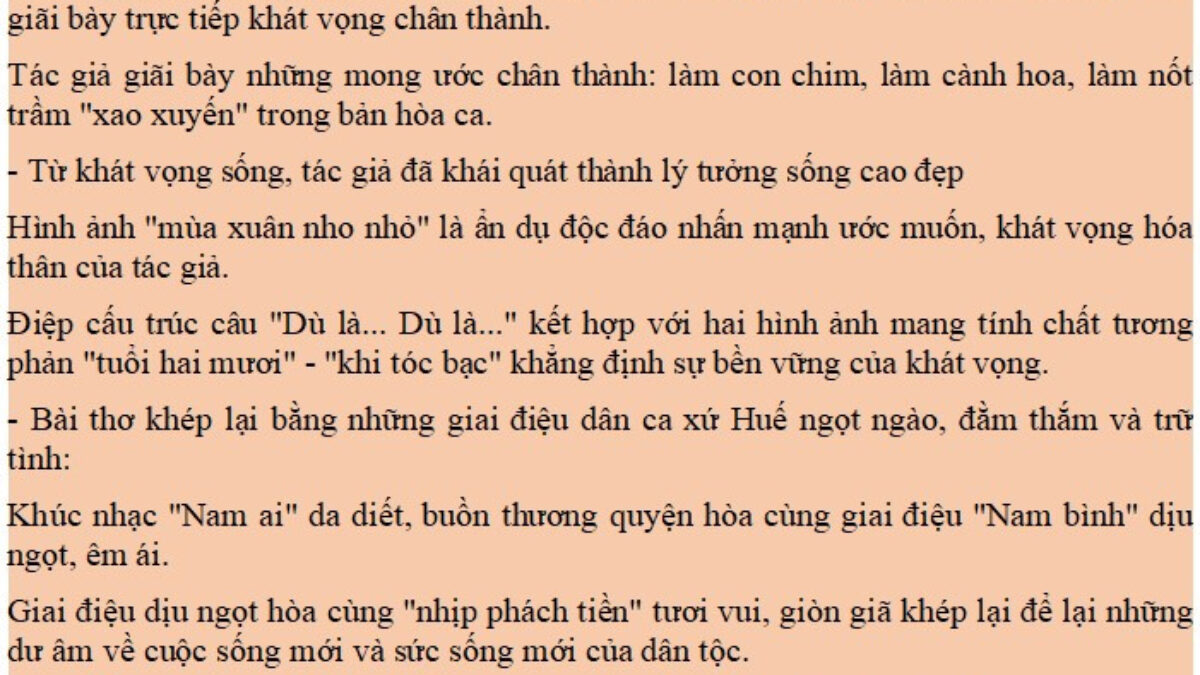 Phân tích khổ đầu bài Mùa xuân nho nhỏ Gallery 2