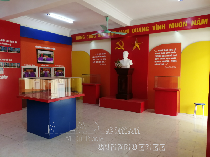 Khẩu hiệu phòng truyền thống nhà trường