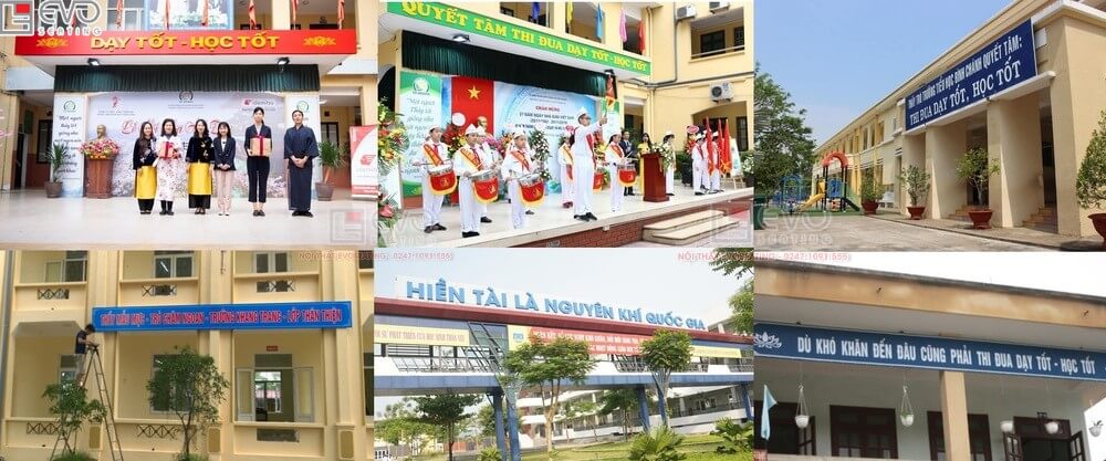 Khẩu hiệu về trường học hạnh phúc Gallery 2