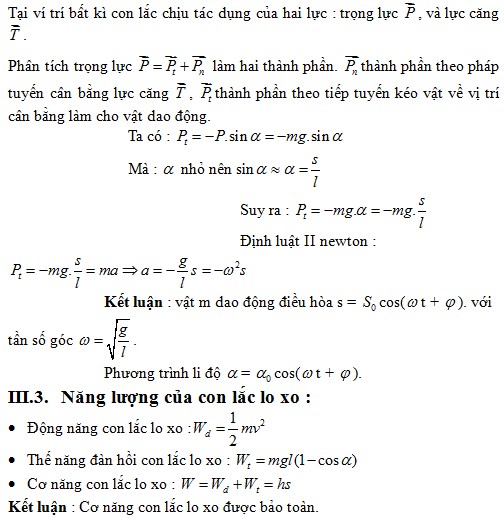 Khi Con Lắc Đơn Dao Động Đến Vị Trí Cao Nhất