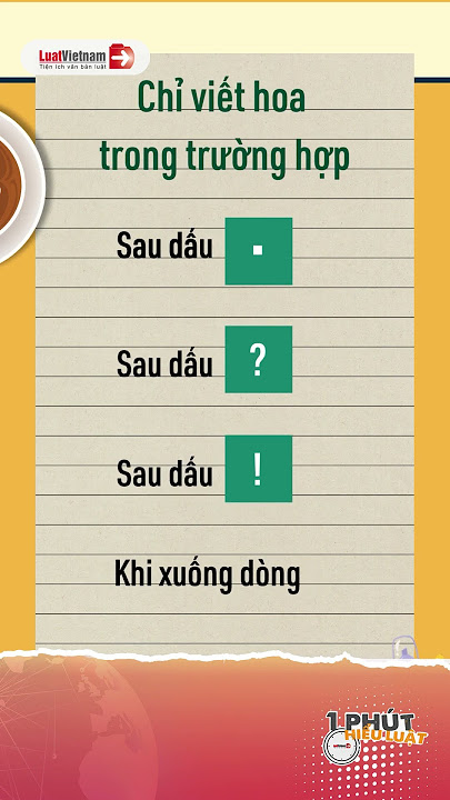 Sau dấu hai chấm có phải viết hoa không? Gallery 1