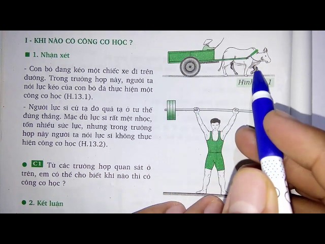 Khi nào thì có công cơ học? Gallery 2