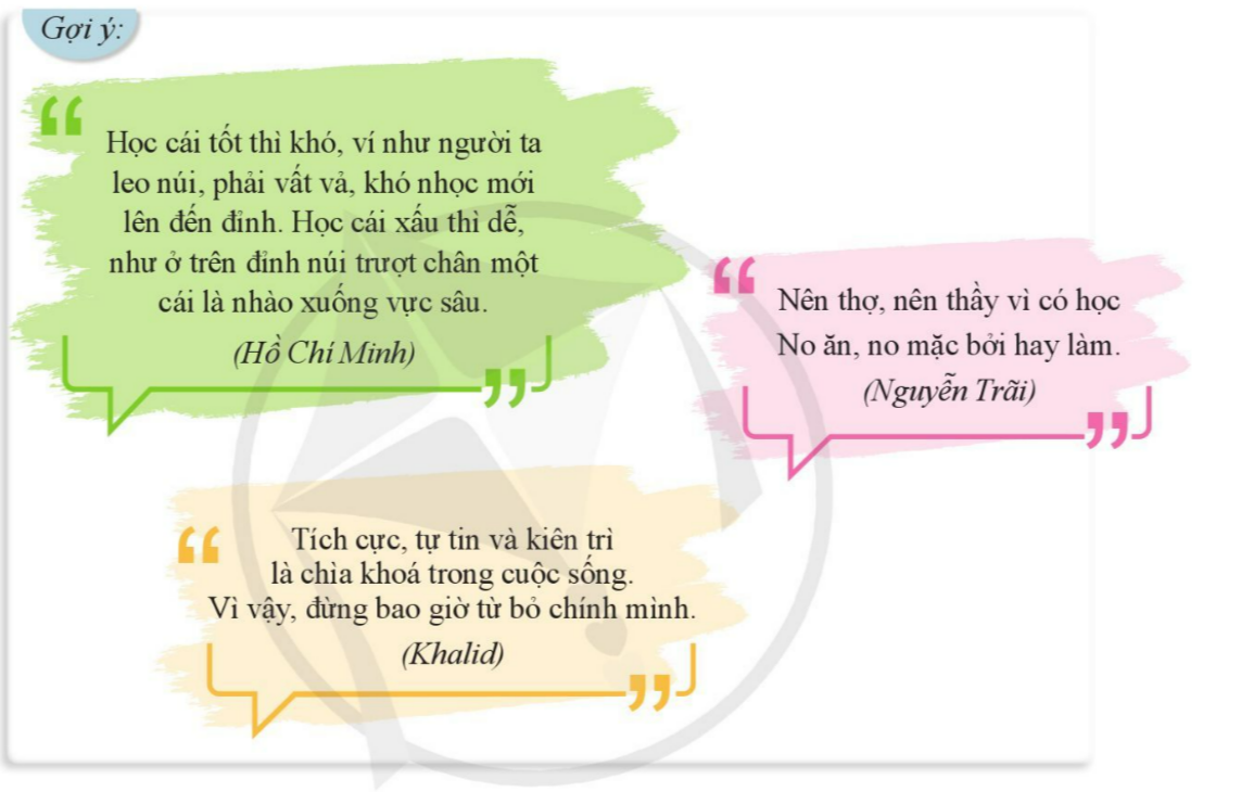 Suy nghĩ của em về [Chủ đề] Gallery 1